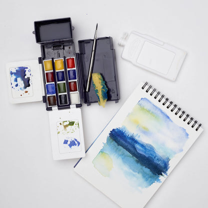 Winsor & Newton Cotman Watercolor Paint Set, Sketchers' Pocket Set