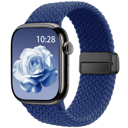 Braided Stretchy Magnetic Band Compatible with Apple Watch Bands Women Men