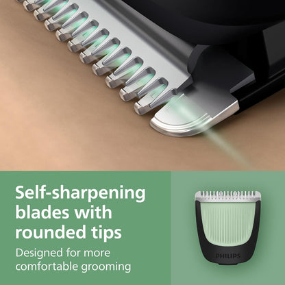 Philips Norelco All-in-One 3000 Series 13 in 1 Trimmer, Beard Styler & Men's Hair Clipper, 9 Length Settings & Self-Sharpening Skin-Friendly Blades, MG3919/50
