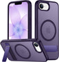 SPIDERCASE Magnetic for iPhone 17 Pro Max Case,with Kickstand,Clear