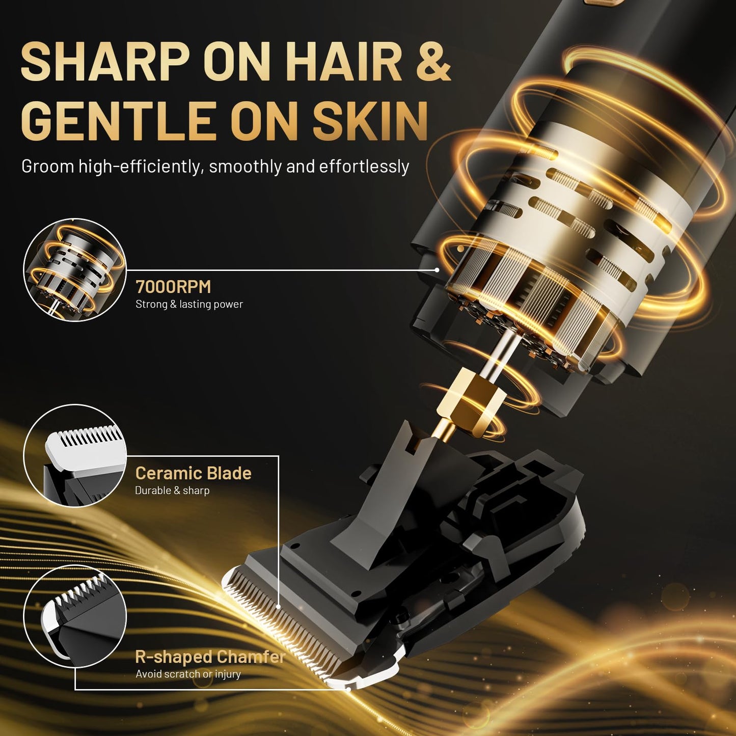 Risina 2-in-1 Bikini Trimmer for Women, Women's Electric Razor, Face Shaver