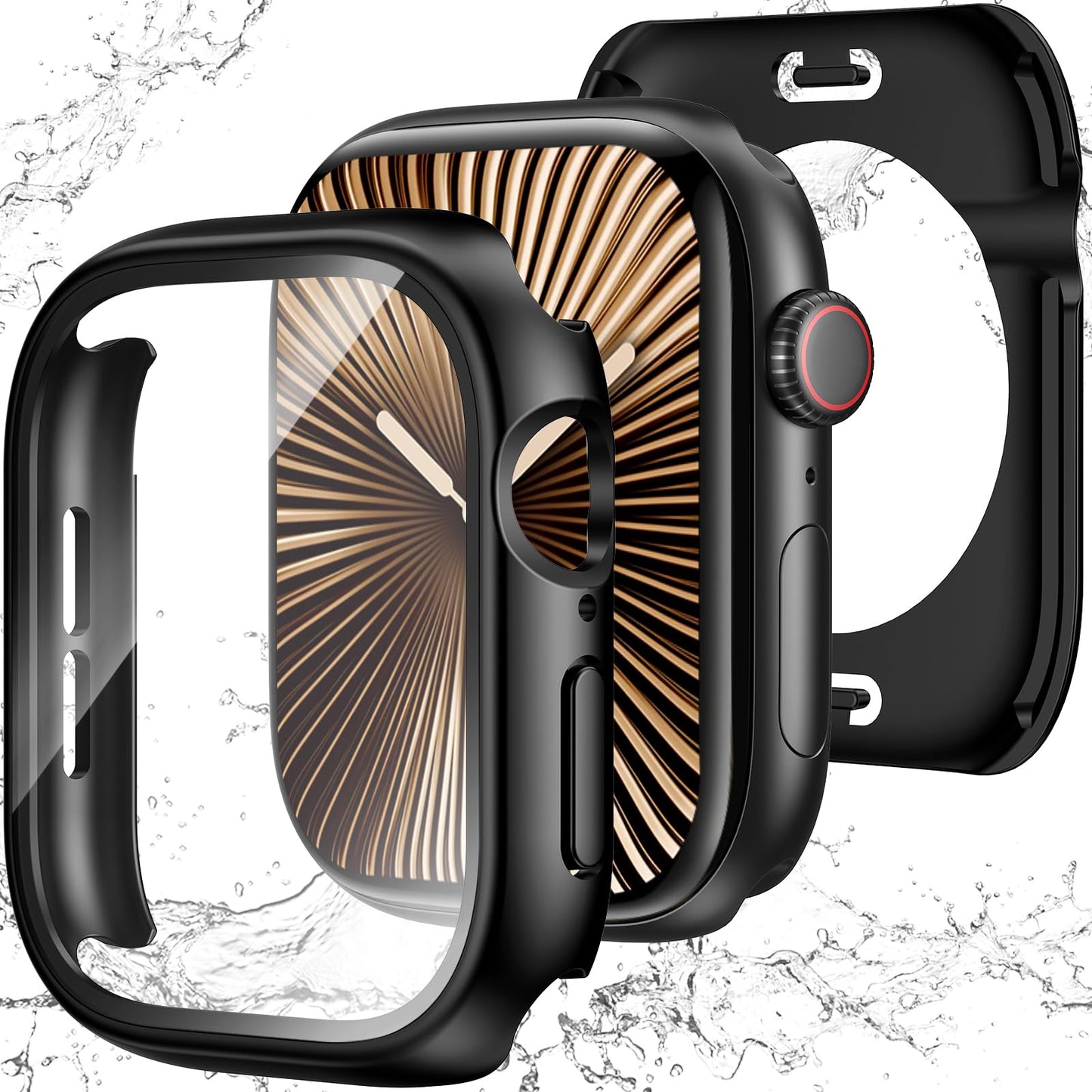 YIJDACASE 3 in 1 Waterproof Case for 40mm Apple Watch SE 3/2/1 Series 6/5/4