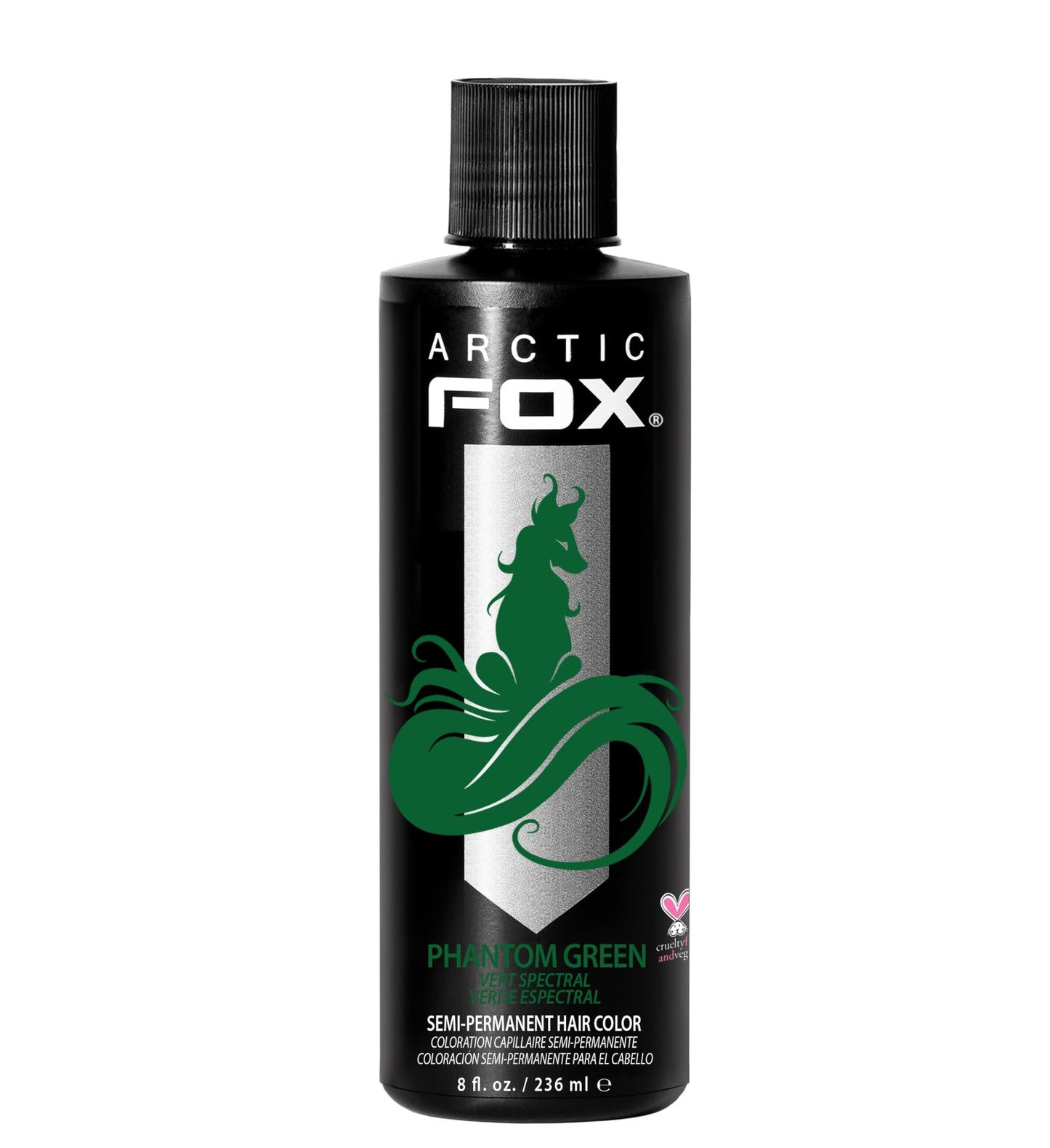 ARCTIC FOX Semi-Permanent Hair Dye - Sunset Orange, Vegan - 2 x 8 oz