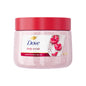 Dove Scrub Macadamia Rice Milk Body Scrub Exfoliates and Deeply 15 oz