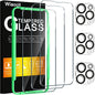 Wiaocit Tempered Glass Privacy Screen Protector for iPhone 15 Pro