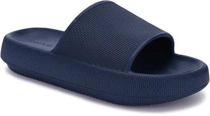 Joomra Pillow Slippers for Women and Men Thick Sole Ultra Cushion Slides