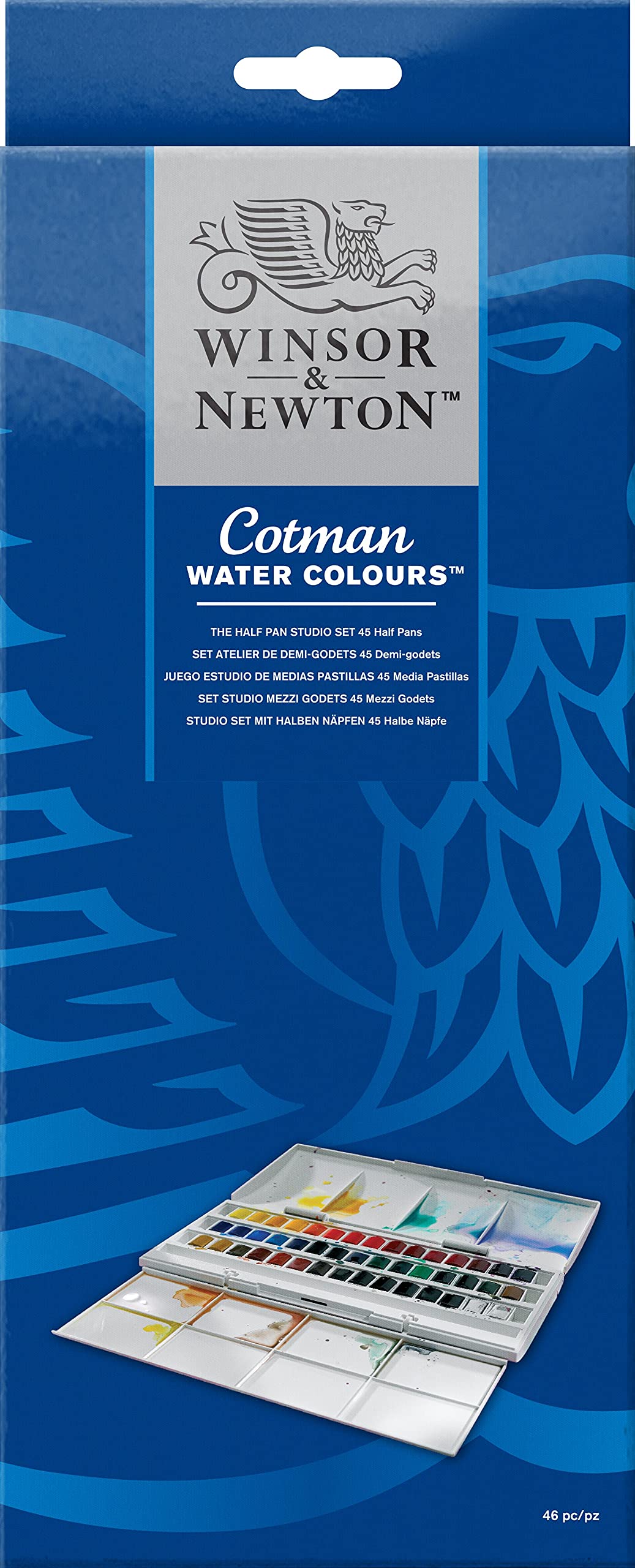 Winsor & Newton Cotman Watercolor Paint Set, Sketchers' Pocket Set