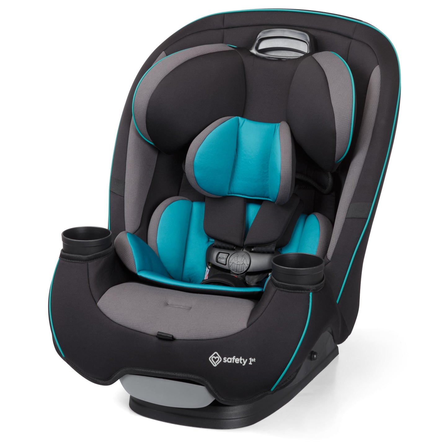 Safety 1st Grow and Go All-in-One Convertible Car Seat, Rear Facing, 5-40 lbs, Forward Facing (30–65 lbs), High Back Booster Seat 40-100 pounds, Alaskan Blue