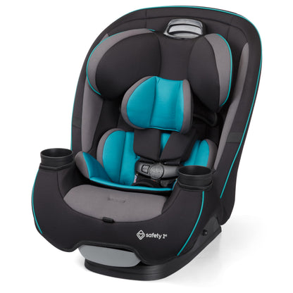 Safety 1st Grow and Go All-in-One Convertible Car Seat, Rear Facing, 5-40 lbs, Forward Facing (30–65 lbs), High Back Booster Seat 40-100 pounds, Alaskan Blue