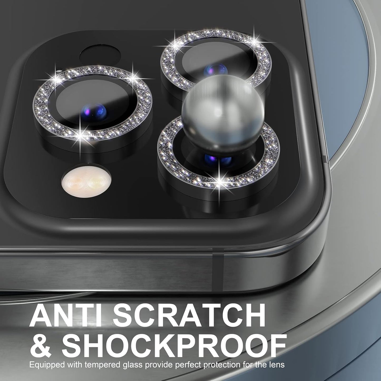 Choiche for iPhone 16 Pro/iPhone 16 Pro Max Camera Lens Protector