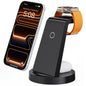 Anlmz 3 in 1 Charging Station - Wireless Charger for Apple Multiple Devices