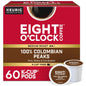 Eight O'Clock Coffee Hazelnut, Single-Serve Keurig K-Cup Pods, Flavored Medium Roast Coffee Pods, 96 Count