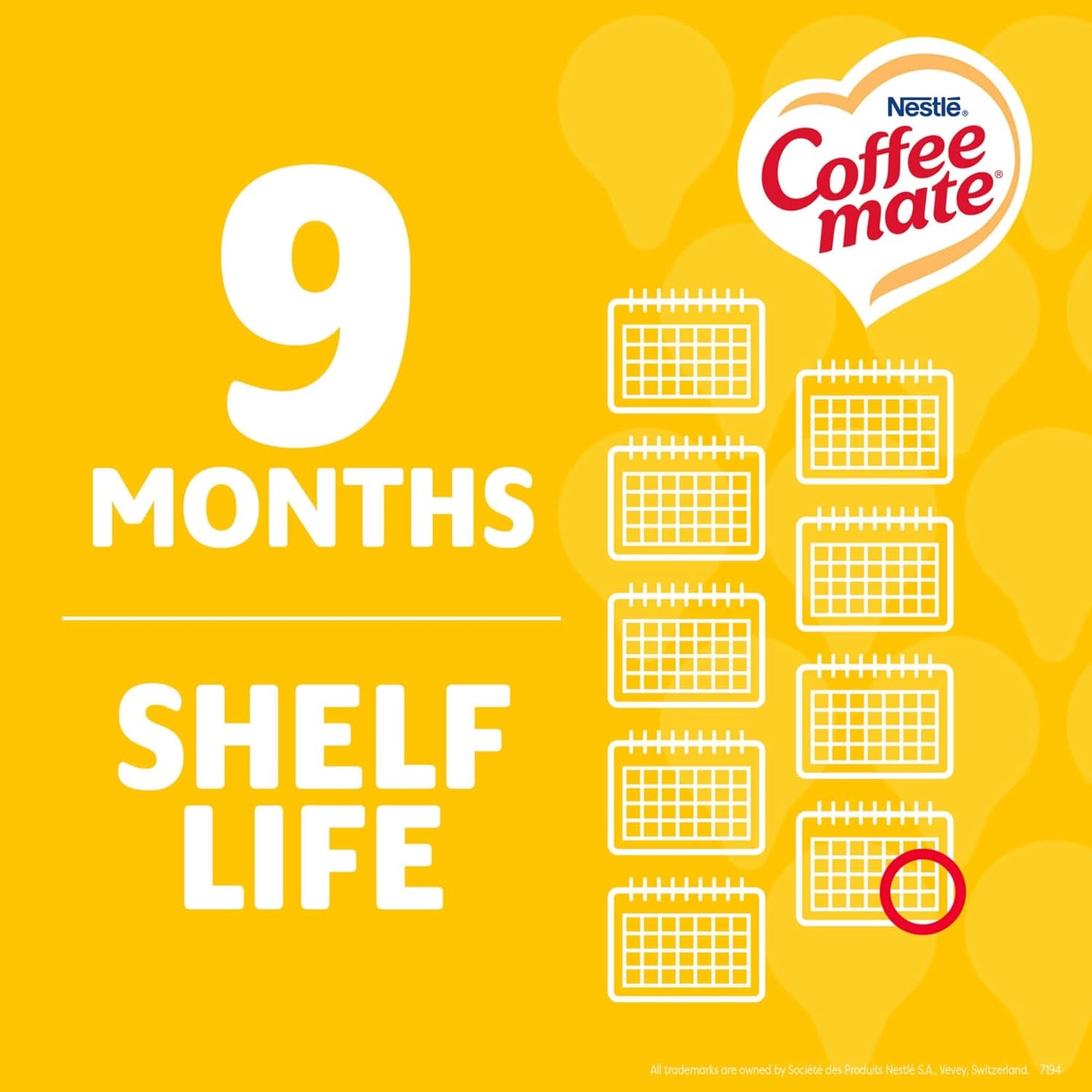 Nestle Coffee mate Original Non-Dairy Creamer Singles, 0.375 oz, 180-Pack
