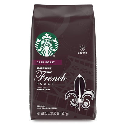 Starbucks Ground Coffee, Dark Roast Coffee, Italian Roast, 100% Arabica, 1 bag (18 oz)