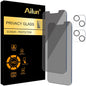 Ailun Privacy Screen Protector+Camera Lens Protector for iPhone 17 Pro Max
