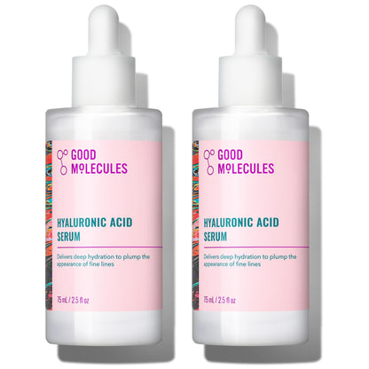 Good Molecules Hyaluronic Acid Serum for Face, Hydrating Serum, 1 fl oz