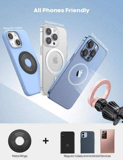 Lamicall for MagSafe Car Mount Vent 20 Super Magnets Accessories for iPhone