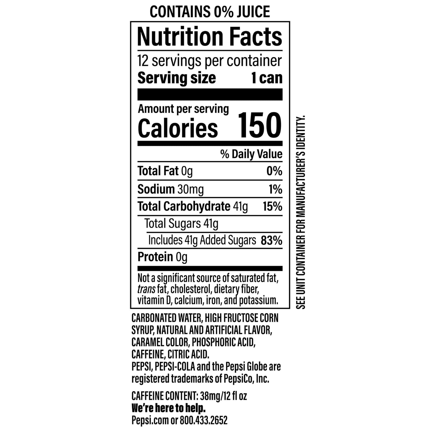 Pepsi Cola Soda, 12 Fl Oz Cans (Pack of 12)