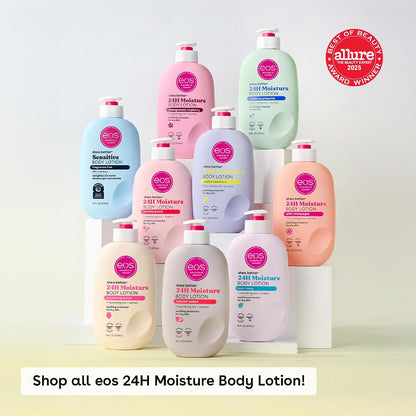 eos Shea Better 24H Moisture Body Lotion- Jasmine Peach, 16 fl oz