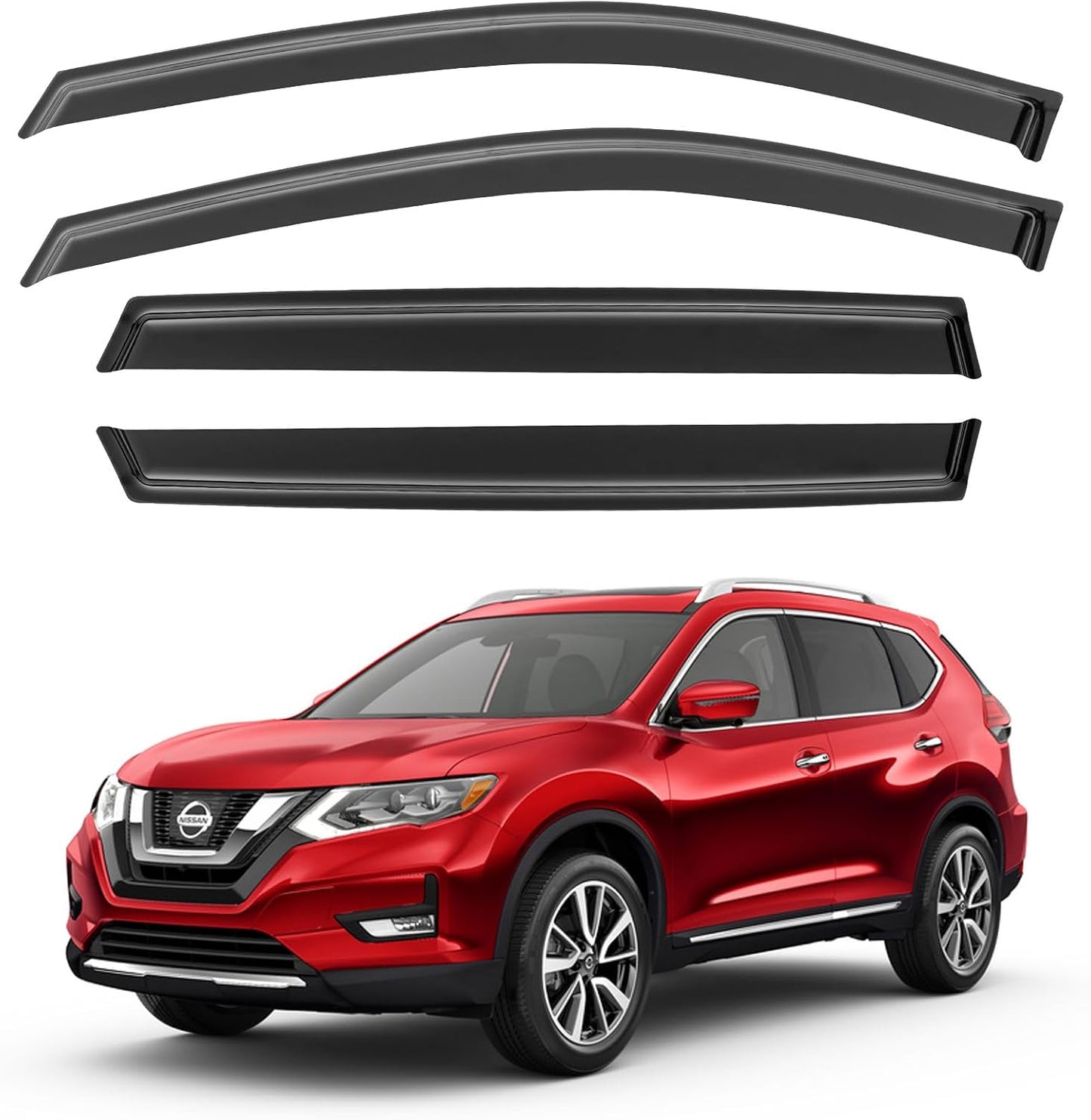 Window Visors Rain Guards for 2020-2025 Nissan Sentra