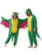 Spooktacular Creations Halloween Dalmatian Dragon Cow Costume, Animal Costume Hooded Jumpsuit for Halloween Cosplay Party