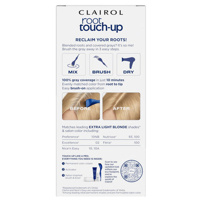 Clairol Root Touch Up Permanent Hair Dye, 5 Medium Brown, Pack of 1