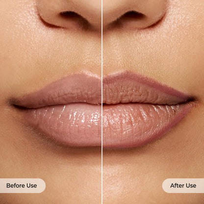 Laka Lip Liner - Smooth & Blendable Soft Matte Lip Contour Pencil for Shaping & Overlining Lips | Waterproof Formula, Oil-Cleanse Off, Long-Lasting Wear | #01 Bare Memory (Warm Beige)