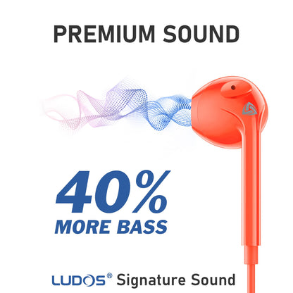 LUDOS Zenith USB C Headphones for iPhone 17 16 15 Pro Max Plus Air iPad Pro Air, 5 Years Warranty, USB-C Earbuds for Samsung Galaxy S24 S23 Ultra S22 S21 S20 A55 A54 A53, USB Type C Earphones - White