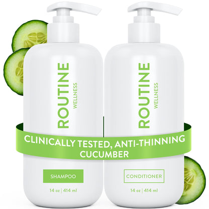 Routine Wellness Shampoo & Conditioner Set - Jasmine & Orange Blossom