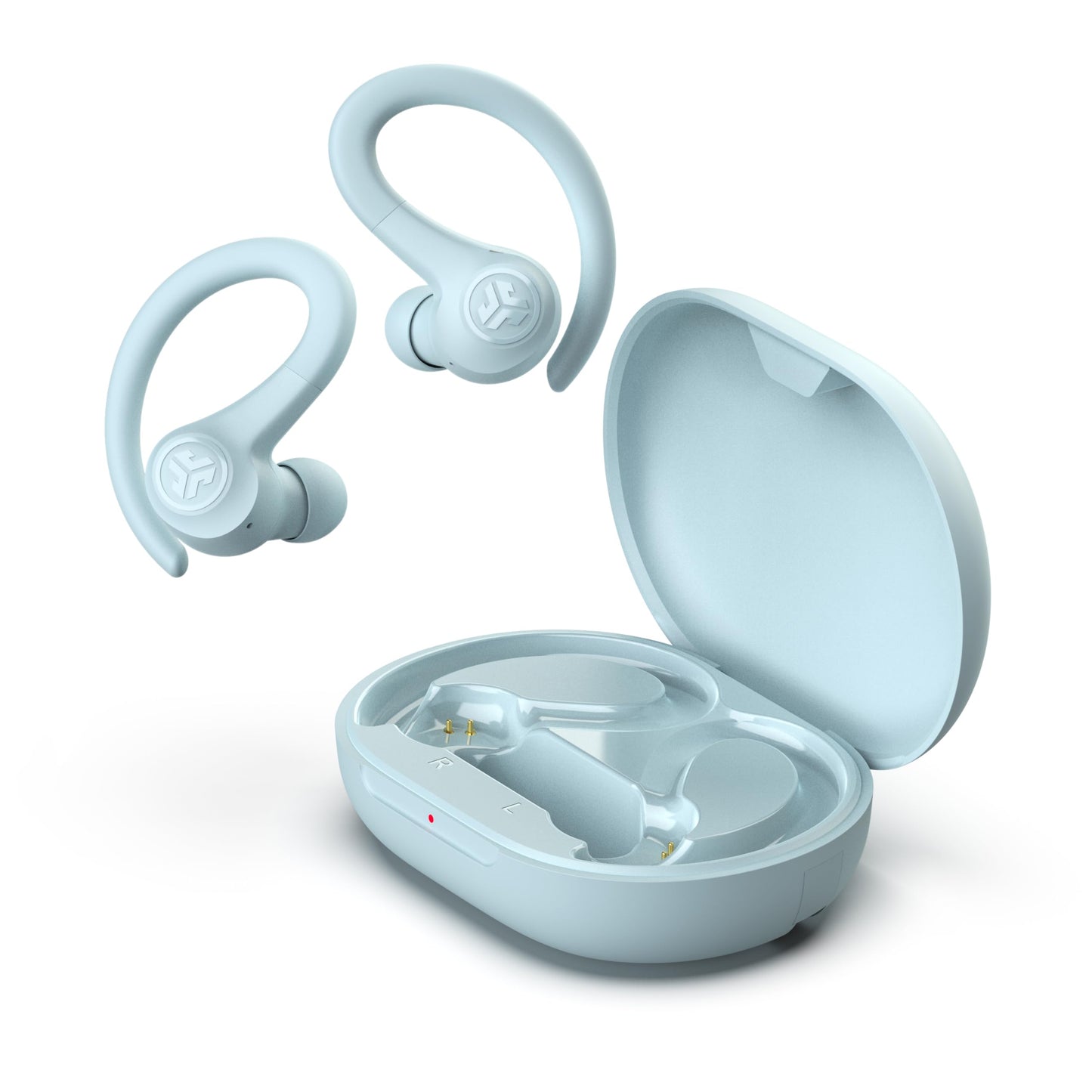 JLab, Go Sport+, True Wireless Workout Earbuds, Bluetooth Sport Earbuds, Clear Calling, Graphite