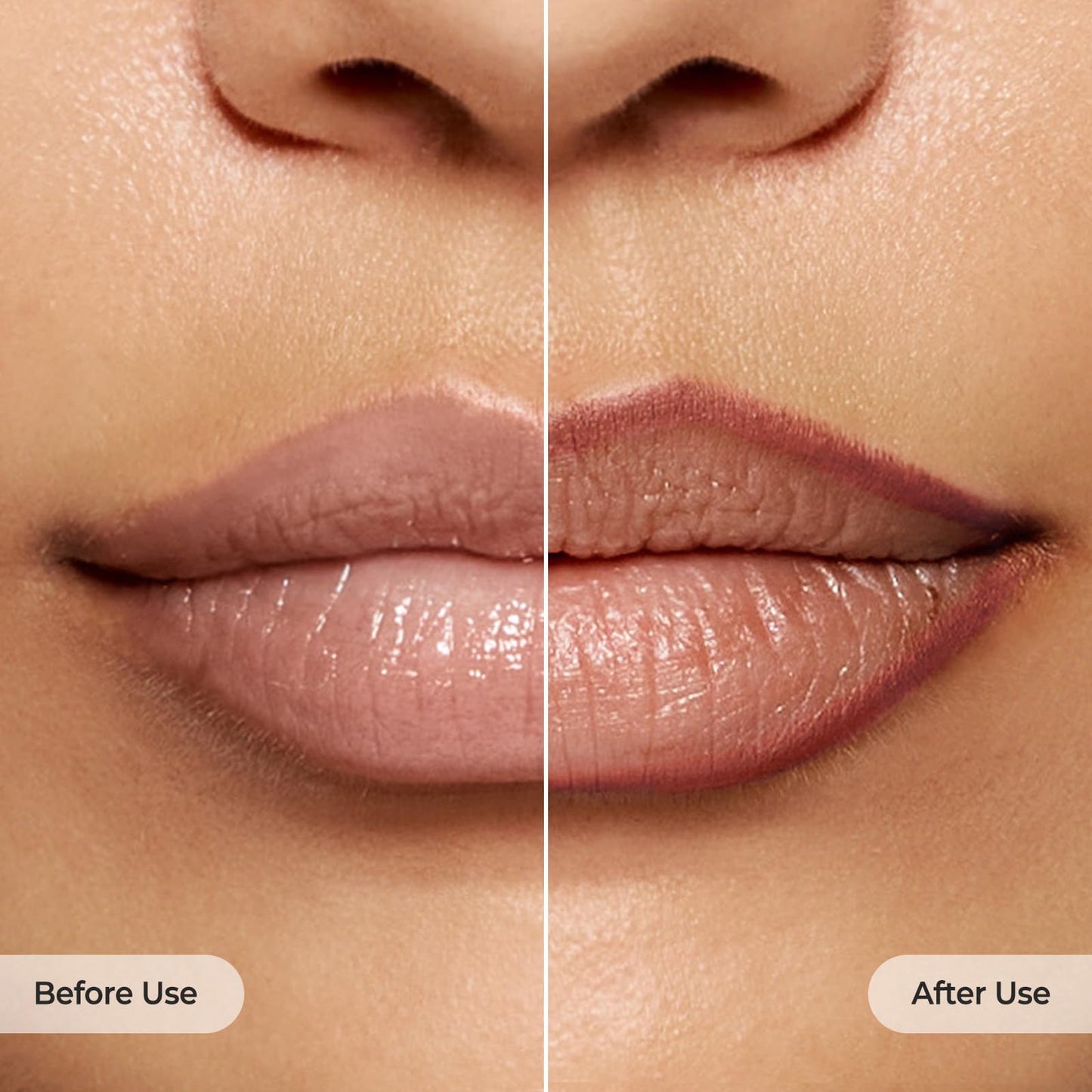 Laka Lip Liner - Smooth & Blendable Soft Matte Lip Contour Pencil for Shaping & Overlining Lips | Waterproof Formula, Oil-Cleanse Off, Long-Lasting Wear | #01 Bare Memory (Warm Beige)