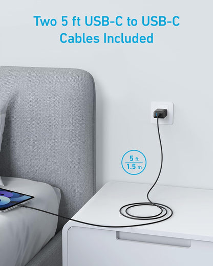 Anker Phone Charger, 20W USB C Charger Block, Type C Charger Fast Charging