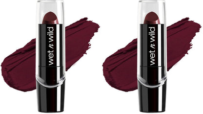 wet n wild Silk Finish Lipstick, Hydrating Rich Buildable Lip Color, Formulated with Vitamins A,E, & Macadamia for Ultimate Hydration, Cruelty-Free & Vegan - A Short Affair