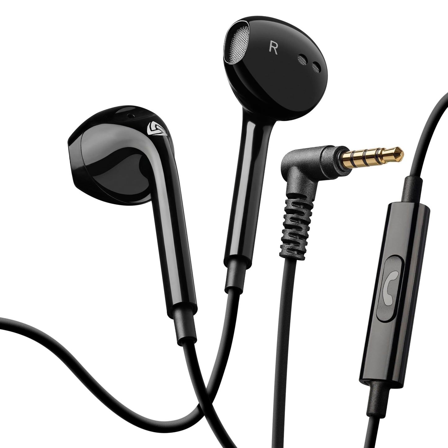 LUDOS Zenith USB C Headphones for iPhone 17 16 15 Pro Max Plus Air iPad Pro Air, 5 Years Warranty, USB-C Earbuds for Samsung Galaxy S24 S23 Ultra S22 S21 S20 A55 A54 A53, USB Type C Earphones - White