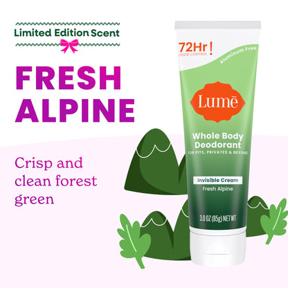 Lume Whole Body Deodorant - Cream Tube - 3 oz (Clean Tangerine)