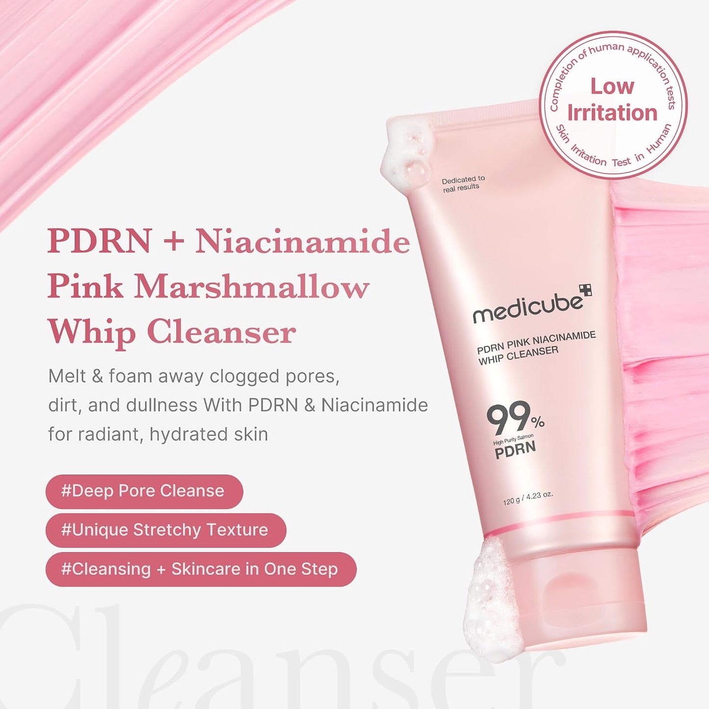 medicube Facial Cleanser Turmeric Capsule Foam Cleanser