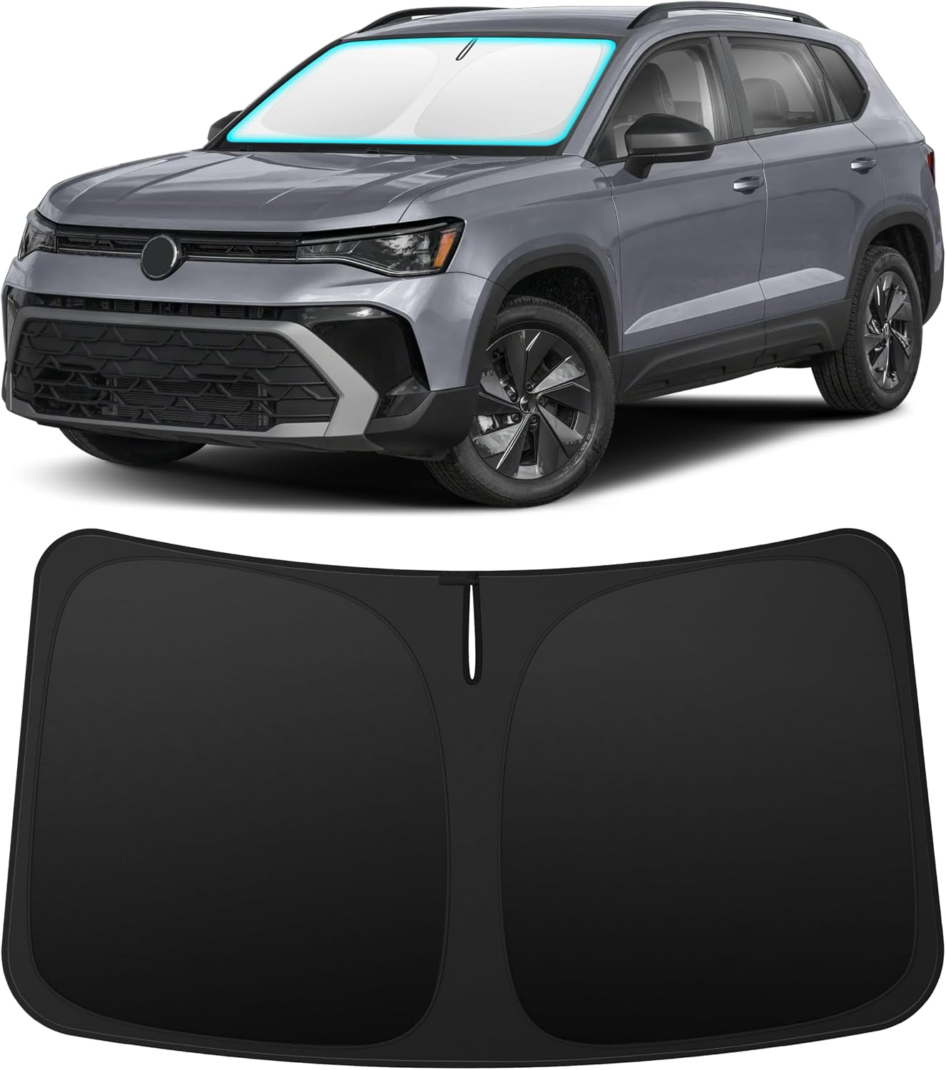 INSAUTO Custom Fit Windshield Sun Shade for Nissan Frontier 2005-2021
