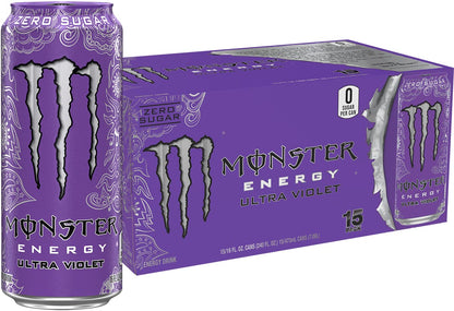Monster Energy Zero Ultra, Sugar Free Energy Drink, 16 Ounce