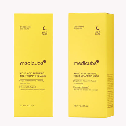 medicube Wrapping Mask Collagen - Overnight Peel Off Facial Mask
