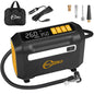 ROCGORLD R8 Tire Inflator Portable Air Compressor, DC 12V Air Compressor Portable with Large Dual Digital Screen, 3X Faster Inflation Air Pump for Car, Bike, Ball, Motor