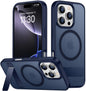 SPIDERCASE Magnetic for iPhone 17 Pro Max Case,with Kickstand,Clear