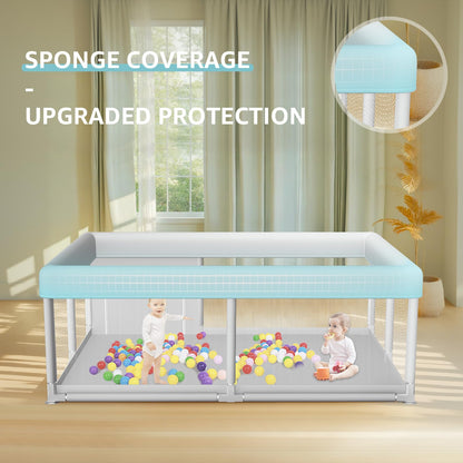 Hiaksedt Baby Playpen 50x50 Inch, Play Pens for Babies and Toddlers