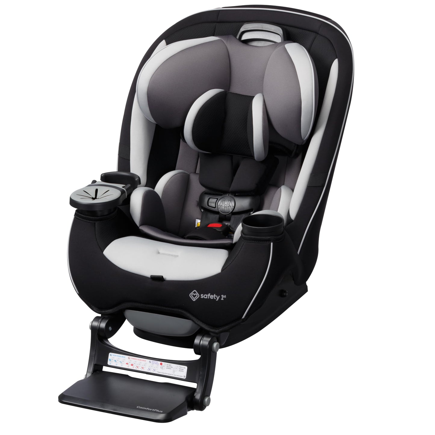 Safety 1st Grow and Go All-in-One Convertible Car Seat, Rear Facing, 5-40 lbs, Forward Facing (30–65 lbs), High Back Booster Seat 40-100 pounds, Alaskan Blue