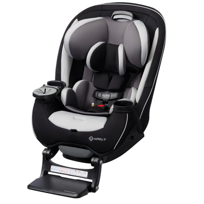 Safety 1st Grow and Go All-in-One Convertible Car Seat, Rear Facing, 5-40 lbs, Forward Facing (30–65 lbs), High Back Booster Seat 40-100 pounds, Alaskan Blue