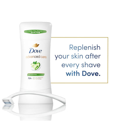 Dove Advanced Care Antiperspirant Stick Cool Essentials 2.6 oz 2PK