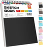 Soucolor Sketch Book 9" x 12", 100 Sheets Kids Art Sketchbook Drawing Pad