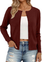 Trendy Queen Women's Lightweight Knit Cardigan