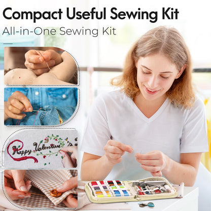 Coquimbo Sewing Kit for Adults, Christmas Stocking Stuffers for Teen Girls