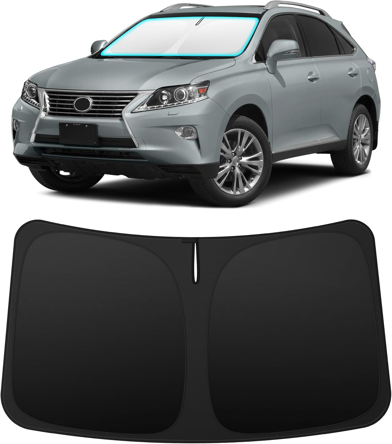 INSAUTO Custom Fit Windshield Sun Shade for Nissan Frontier 2005-2021