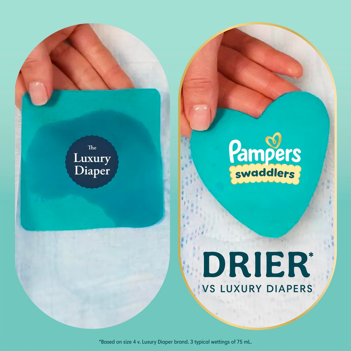 Pampers Swaddlers Baby Diapers, Size 5, 132 Count